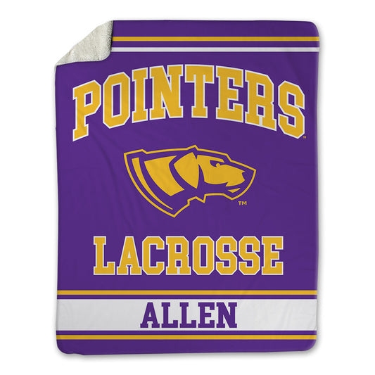 UWSP - NCAA Women's Lacrosse : Paige Allen - Blanket-0