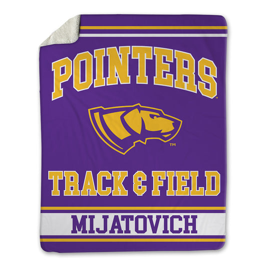 UWSP - NCAA Men's Track & Field : Gage Mijatovich - Blanket-0