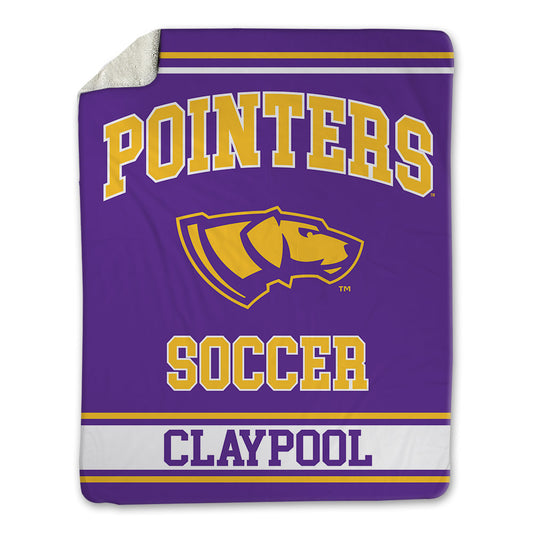 UWSP - NCAA Men's Soccer : Cameron Claypool - Blanket-0
