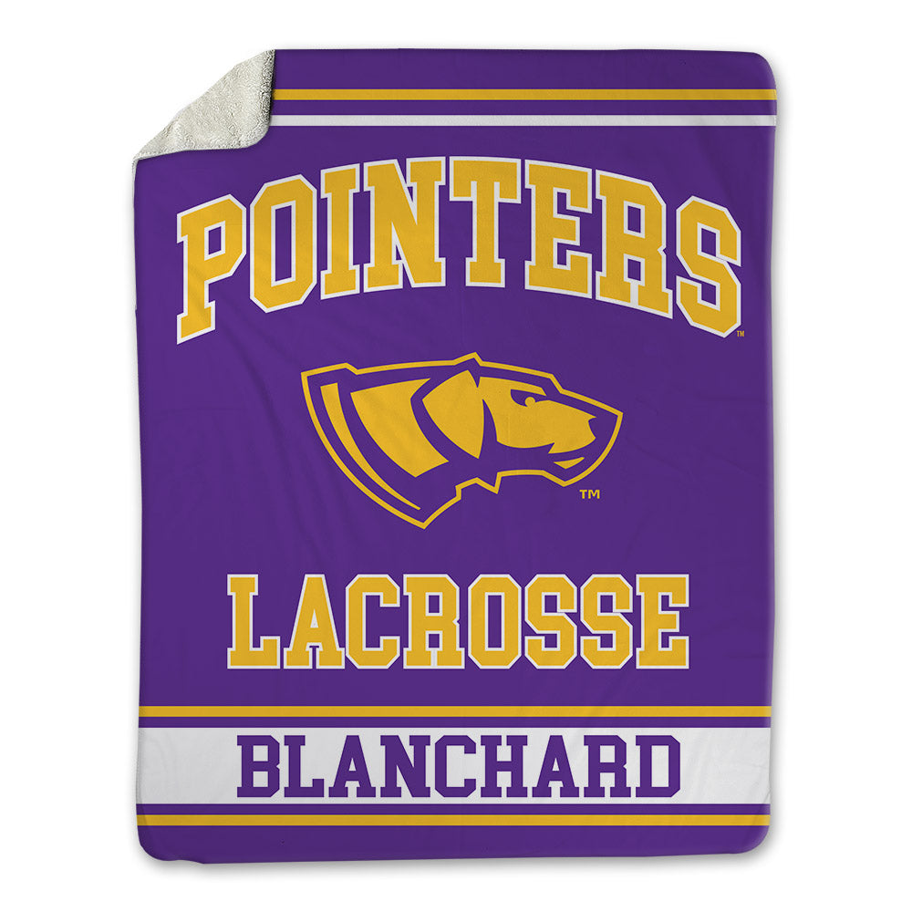 UWSP - NCAA Women's Lacrosse : Lily Blanchard - Blanket-0