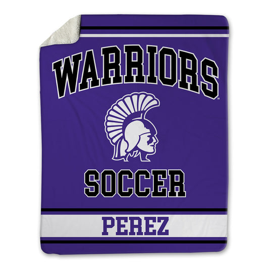 Winona - NCAA Women's Soccer : Sam Perez - Blanket-0