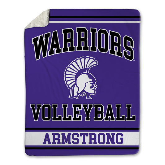 Winona - NCAA Women's Volleyball : Sophia Armstrong - Blanket-0
