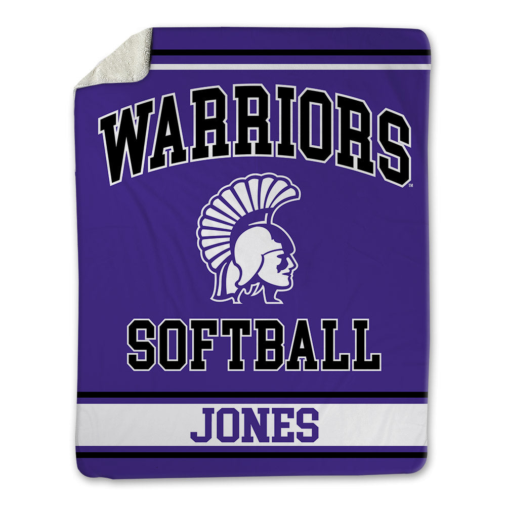 Winona - NCAA Softball : Tessa Jones - Blanket-0
