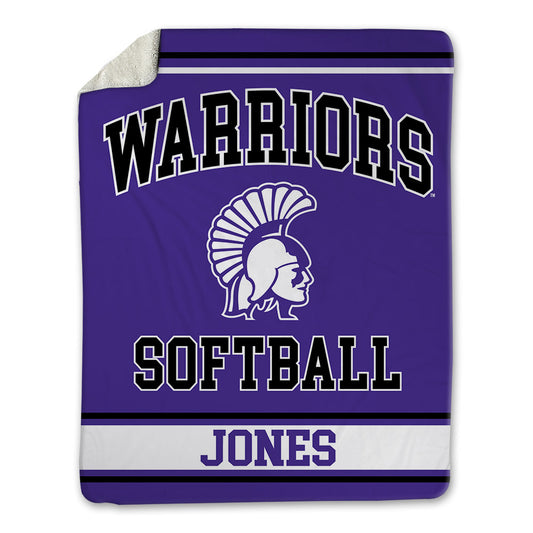 Winona - NCAA Softball : Tessa Jones - Blanket-0