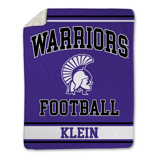 Winona - NCAA Football : Brecken Klein - Blanket-0