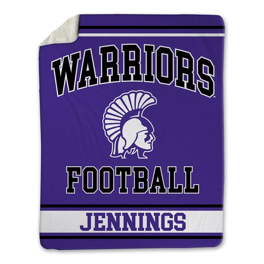 Winona - NCAA Football : Matthew Jennings - Blanket-0