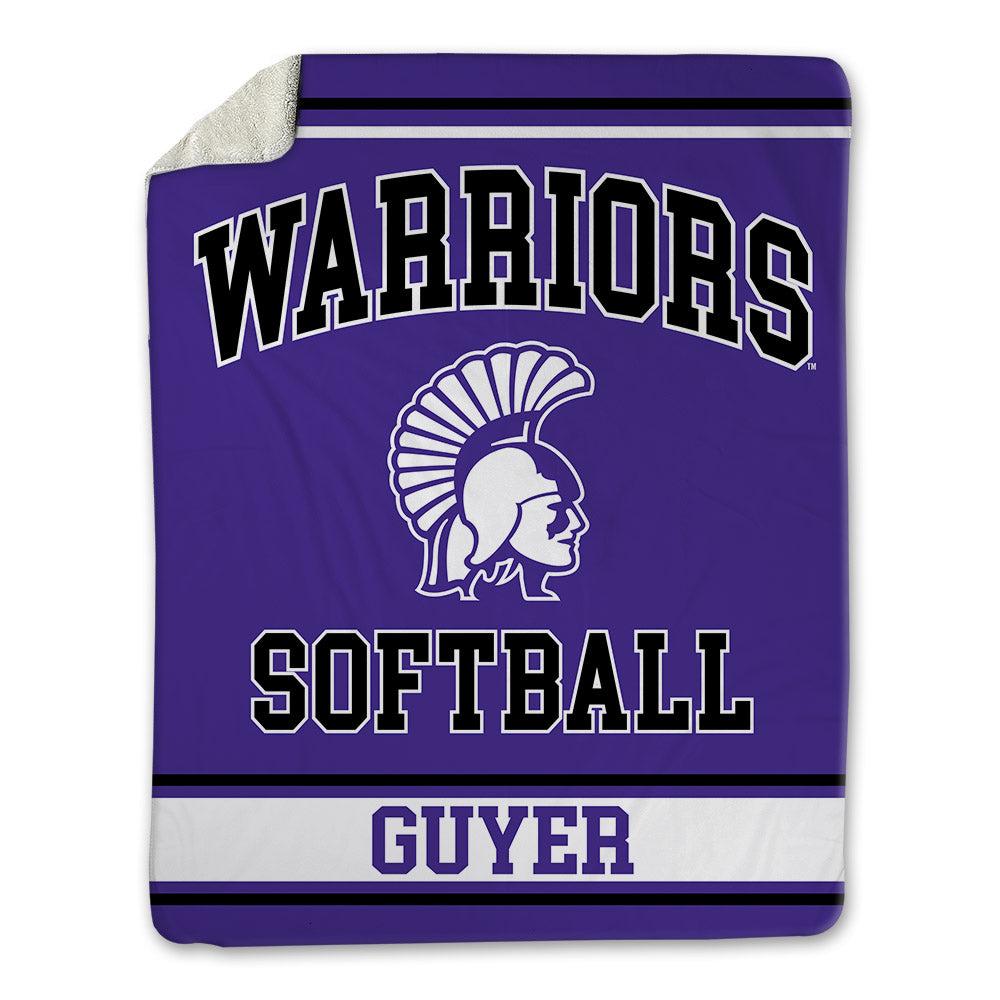 Winona - NCAA Softball : Alexa Guyer - Blanket-0
