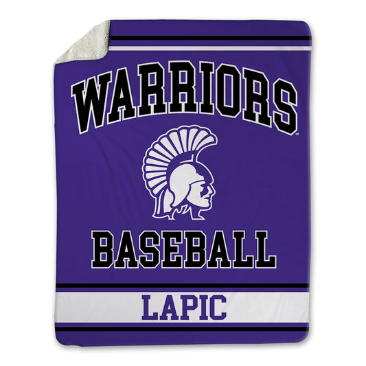 Winona - NCAA Baseball : Dawson Lapic - Blanket-0