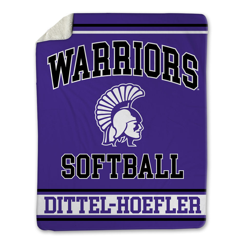Winona - NCAA Softball : Jessica Dittel-Hoefler - Blanket-0