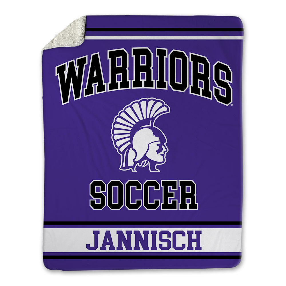 Winona - NCAA Women's Soccer : Kyleigh Jannisch - Blanket-0