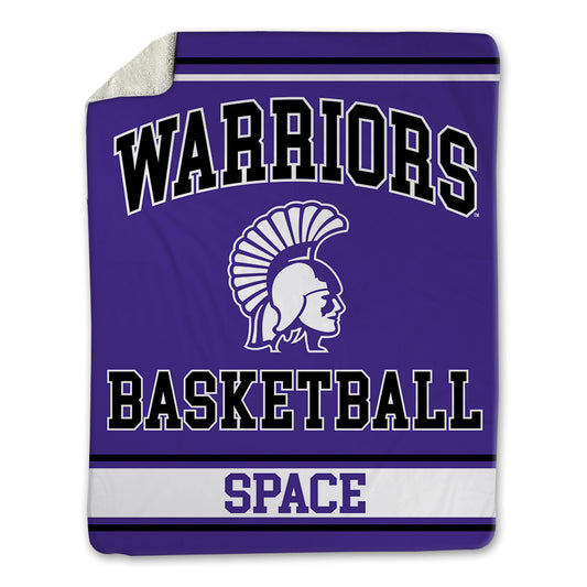 Winona - NCAA Men's Basketball : Kaiden Space - Blanket-0