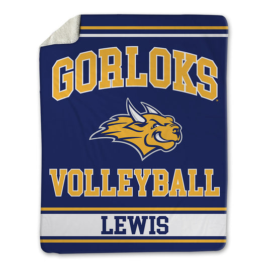 Webster - NCAA Women's Volleyball : Jaycee Lewis - Blanket-0