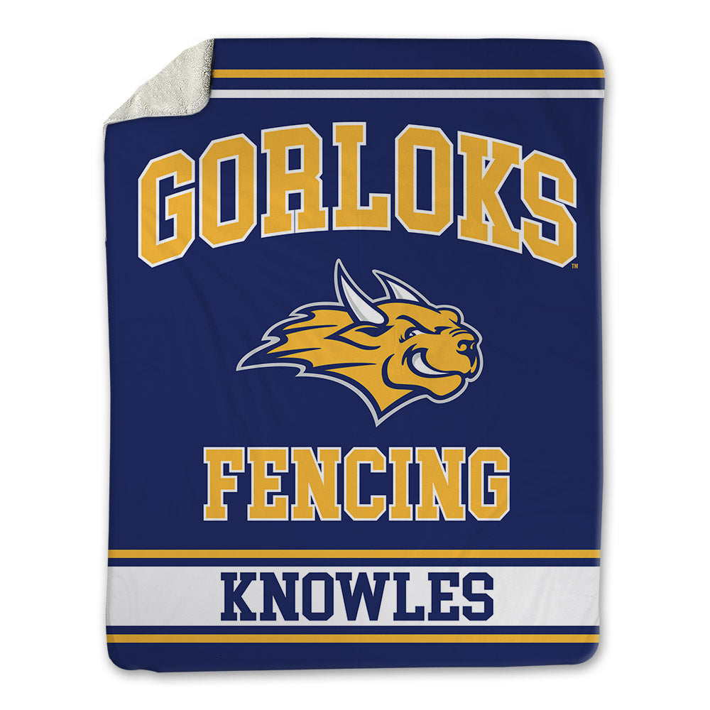 Webster - NCAA Men's Fencing : Collin Knowles - Blanket-0