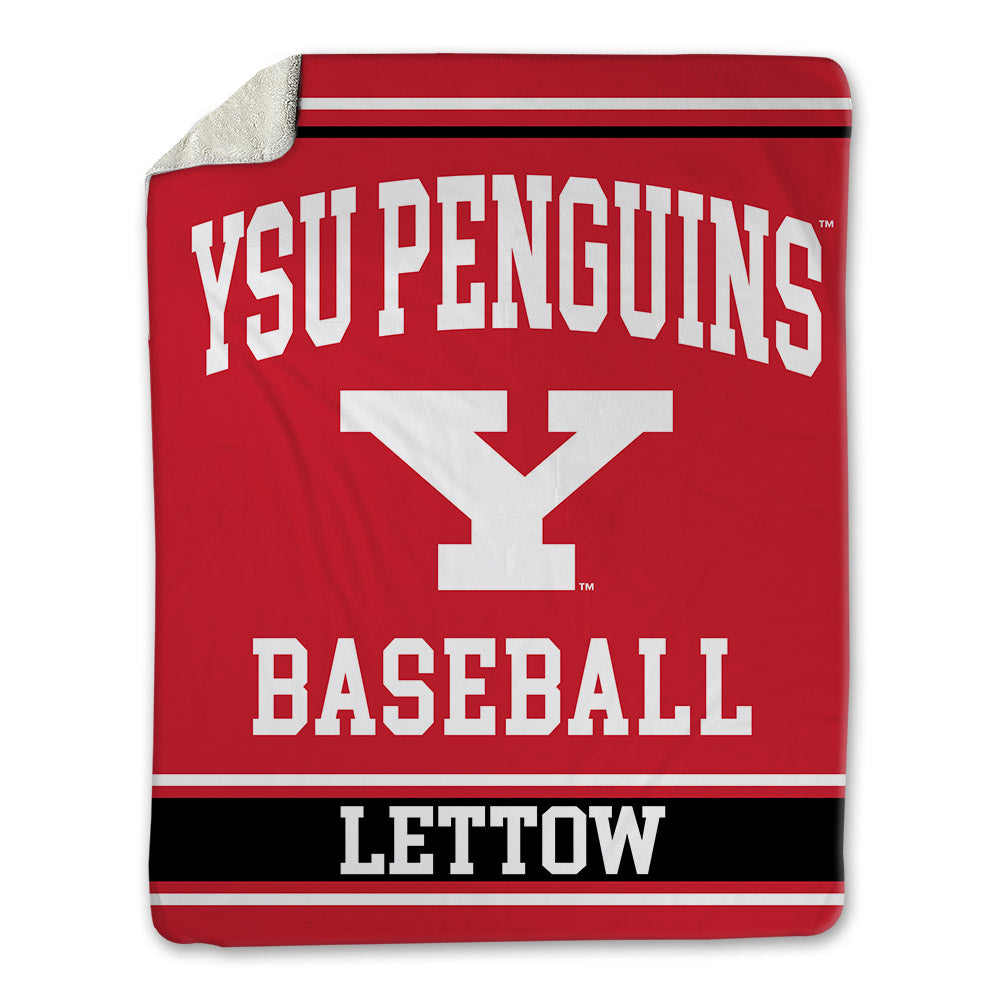 Youngstown State - NCAA Baseball : Dillon Lettow - Blanket-0
