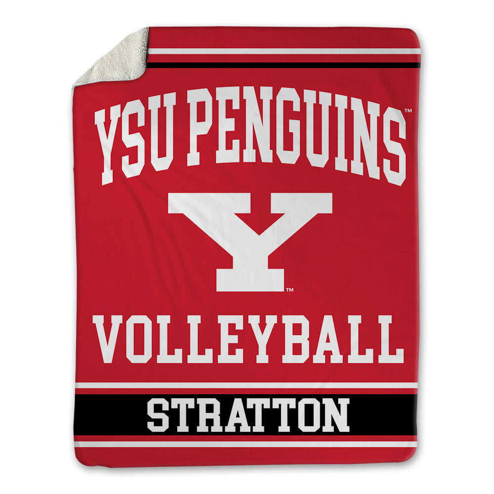 Youngstown State - NCAA Women's Volleyball : Ava Stratton - Blanket-0