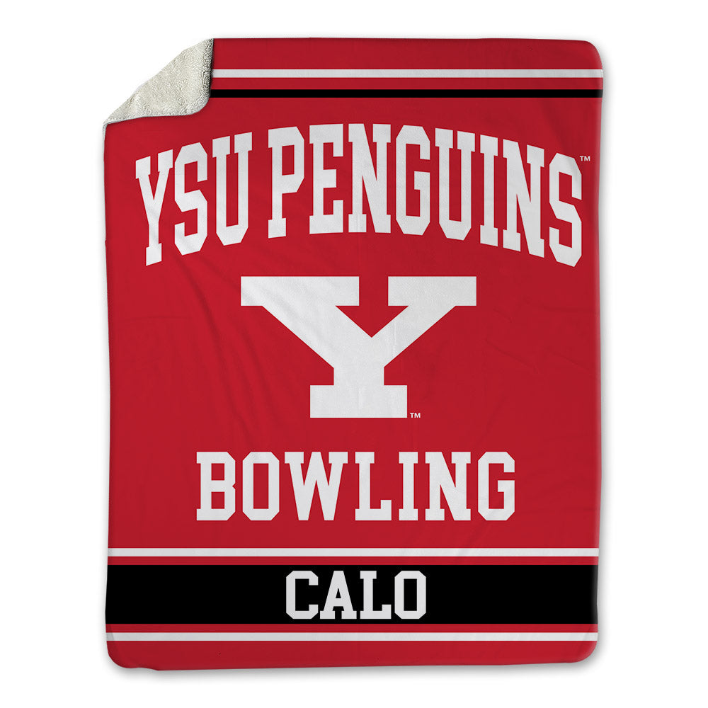 Youngstown State - NCAA Women's Bowling : Malayna Calo - Blanket-0