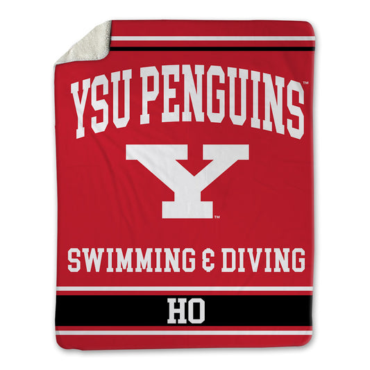 Youngstown State - NCAA Women's Swimming & Diving : HUNG-YI Ho - Blanket-0