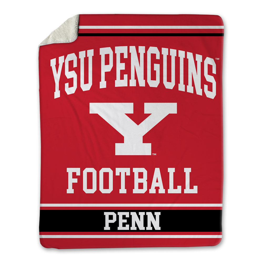 Youngstown State - NCAA Football : Preston Penn - Blanket-0