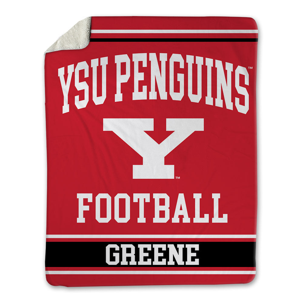 Youngstown State - NCAA Football : Conlan Greene - Blanket-0
