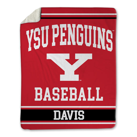 Youngstown State - NCAA Baseball : Braedon Davis - Blanket-0