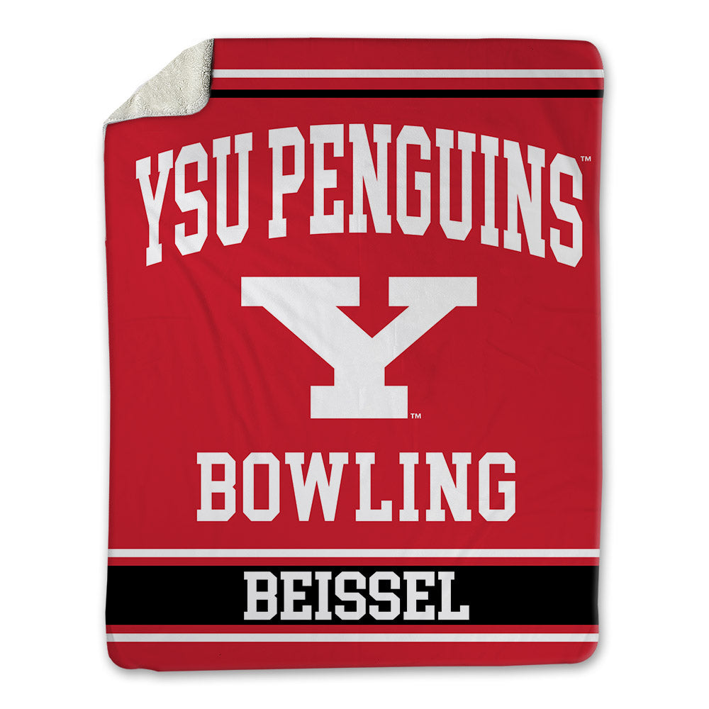 Youngstown State - NCAA Women's Bowling : Kara Beissel - Blanket-0