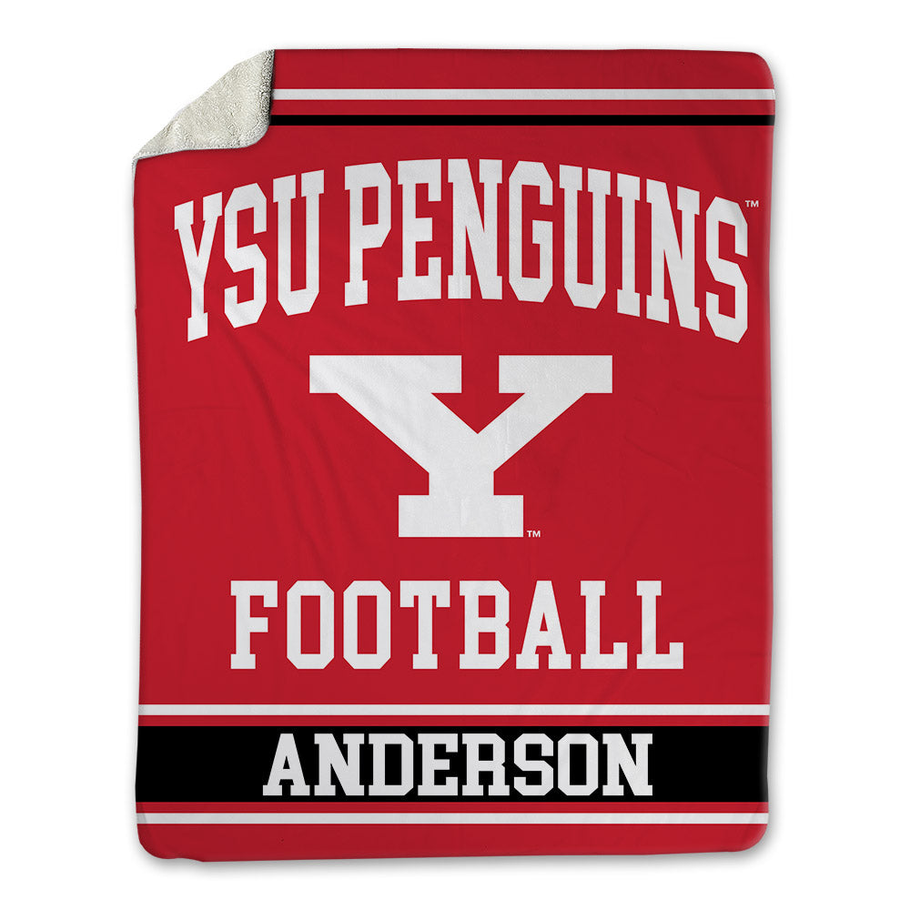 Youngstown State - NCAA Football : Evan Anderson - Blanket-0