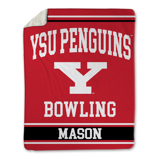 Youngstown State - NCAA Women's Bowling : Amber Mason - Blanket-0