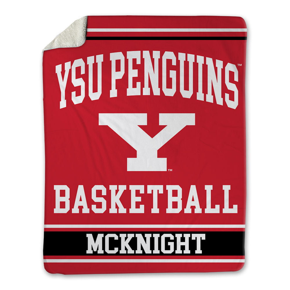 Youngstown State - NCAA Women's Basketball : Evelyn McKnight - Blanket-0
