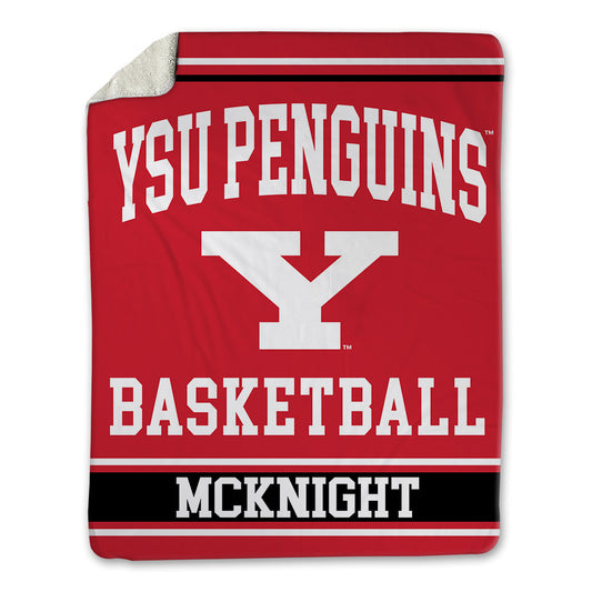Youngstown State - NCAA Women's Basketball : Evelyn McKnight - Blanket-0