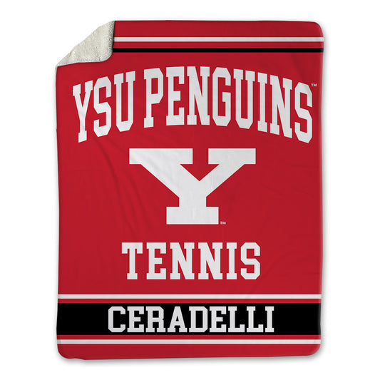 Youngstown State - NCAA Men's Tennis : Matteo Ceradelli - Blanket-0