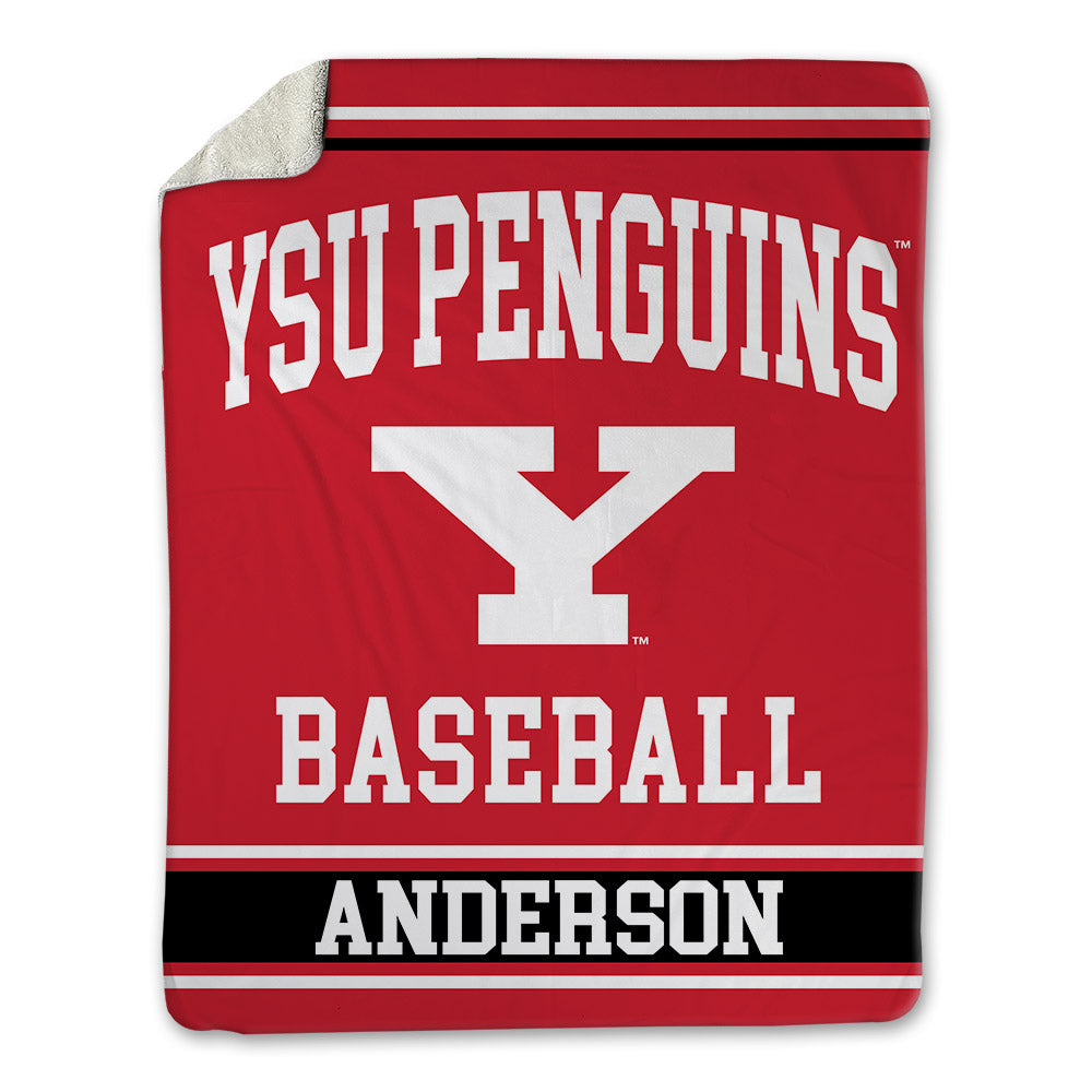 Youngstown State - NCAA Baseball : Brandin Anderson - Blanket-0