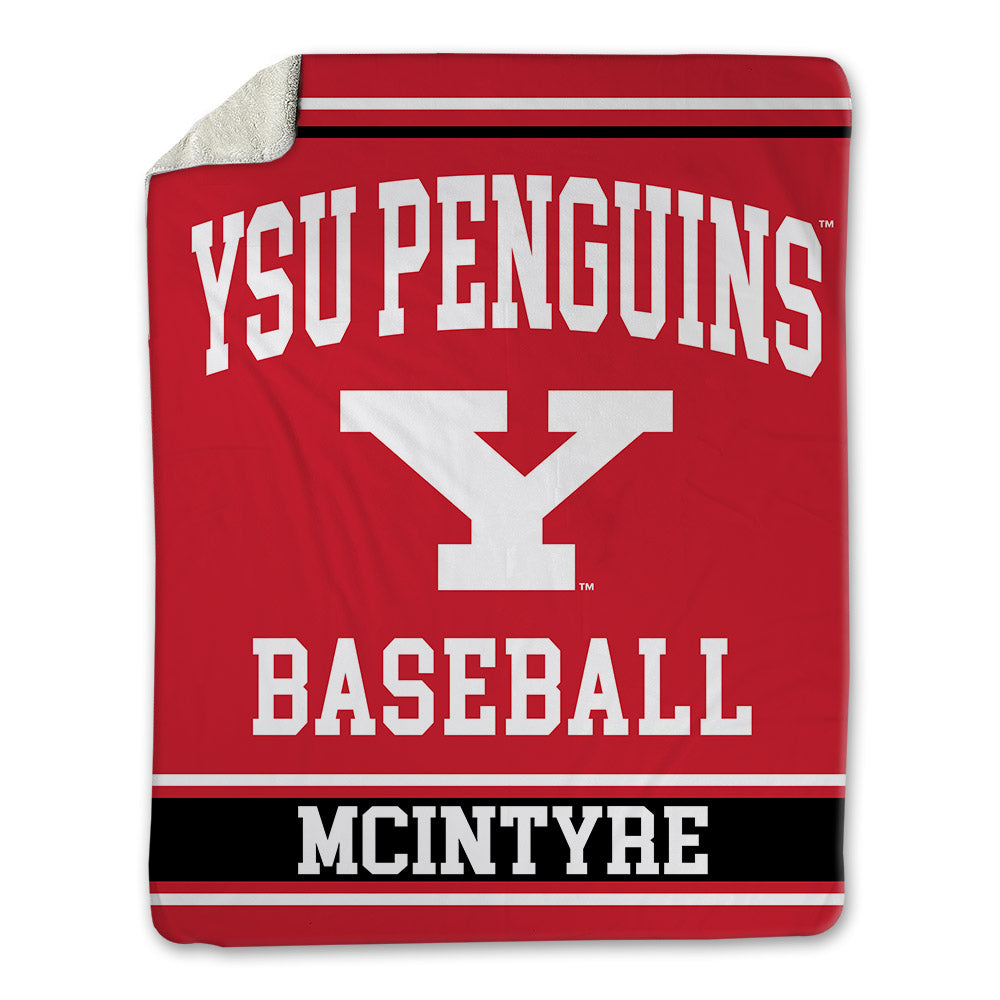 Youngstown State - NCAA Baseball : Charlie McIntyre - Blanket-0