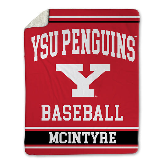 Youngstown State - NCAA Baseball : Charlie McIntyre - Blanket-0