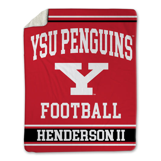Youngstown State - NCAA Football : Marcus Henderson ii - Blanket-0