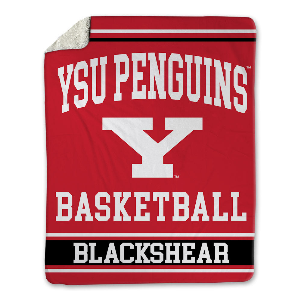 Youngstown State - NCAA Men's Basketball : Tae Blackshear - Blanket-0