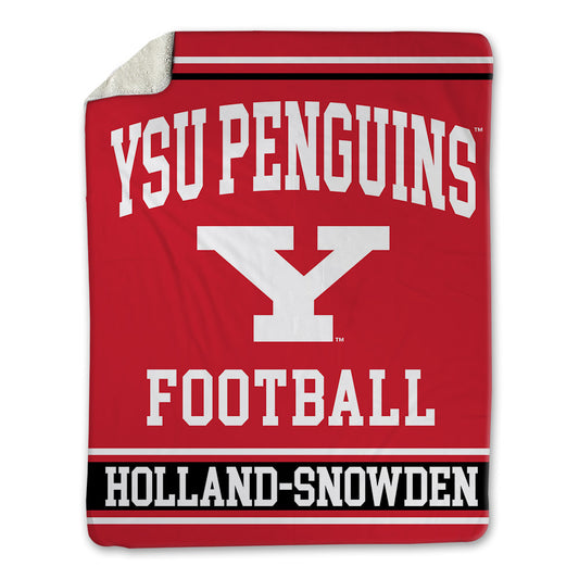 Youngstown State - NCAA Football : Bryant Holland-Snowden - Blanket-0
