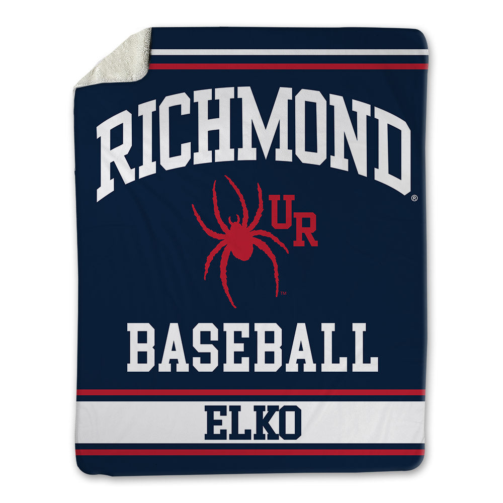 Richmond - NCAA Baseball : Michael Elko - Blanket-0