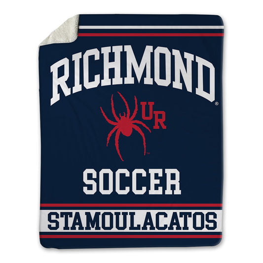 Richmond - NCAA Women's Soccer : Christina Stamoulacatos - Blanket-0