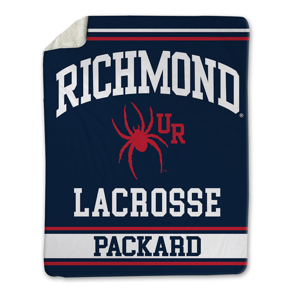 Richmond - NCAA Men's Lacrosse : Charlie Packard - Blanket-0