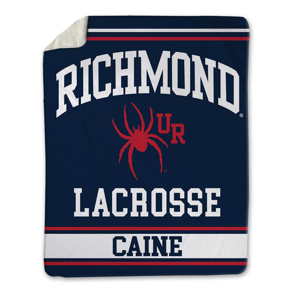 Richmond - NCAA Men's Lacrosse : Leo Caine - Blanket-0