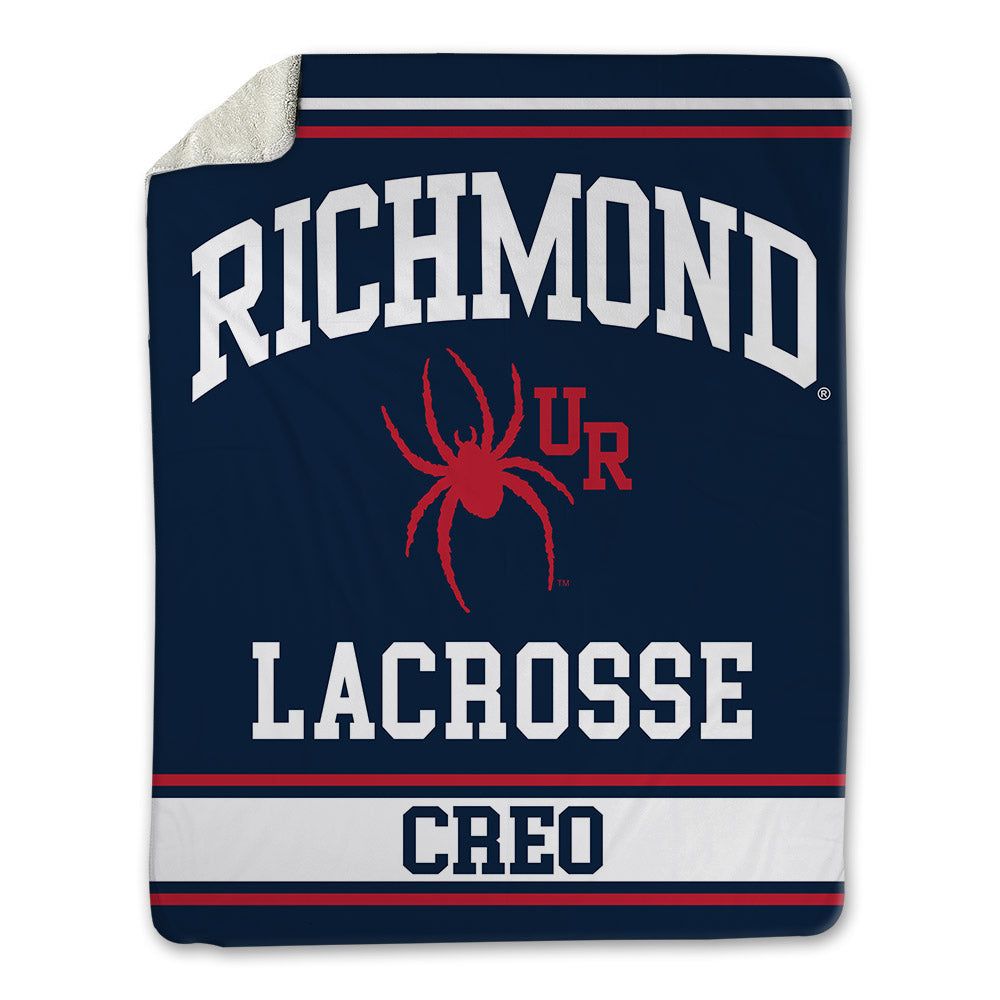 Richmond - NCAA Men's Lacrosse : Gavin Creo - Blanket-0