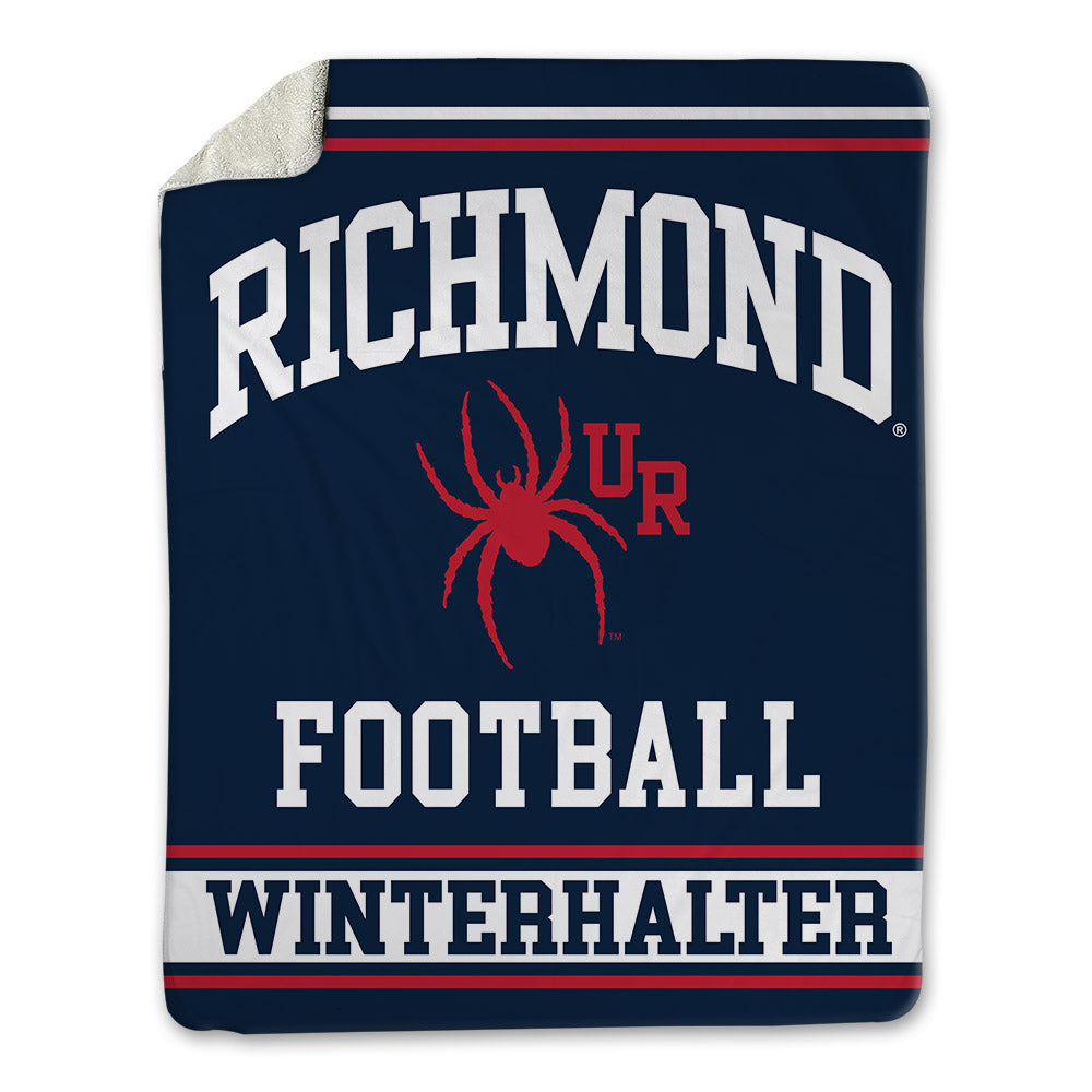 Richmond - NCAA Football : Gavin Winterhalter - Blanket-0
