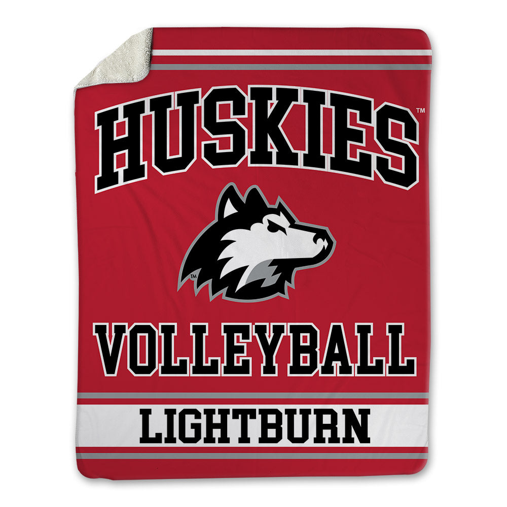 Northern Illinois - NCAA Women's Volleyball : Aiden Lightburn - Blanket-0