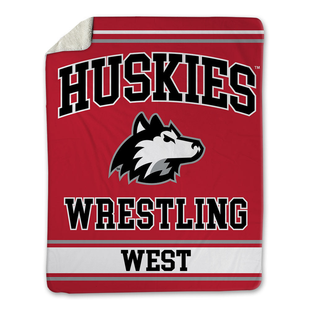 Northern Illinois - NCAA Wrestling : Blake West - Blanket-0