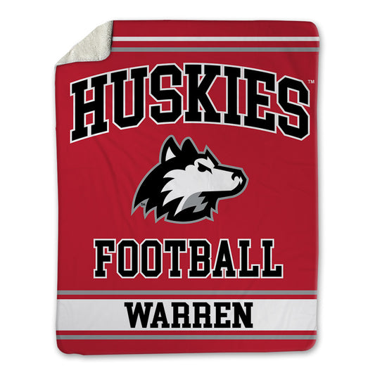 Northern Illinois - NCAA Football : Aaron Warren - Blanket-0