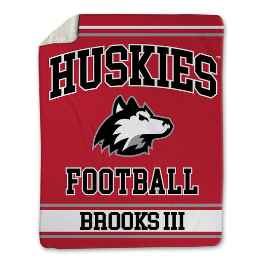 Northern Illinois - NCAA Football : Charles Brooks III - Blanket-0