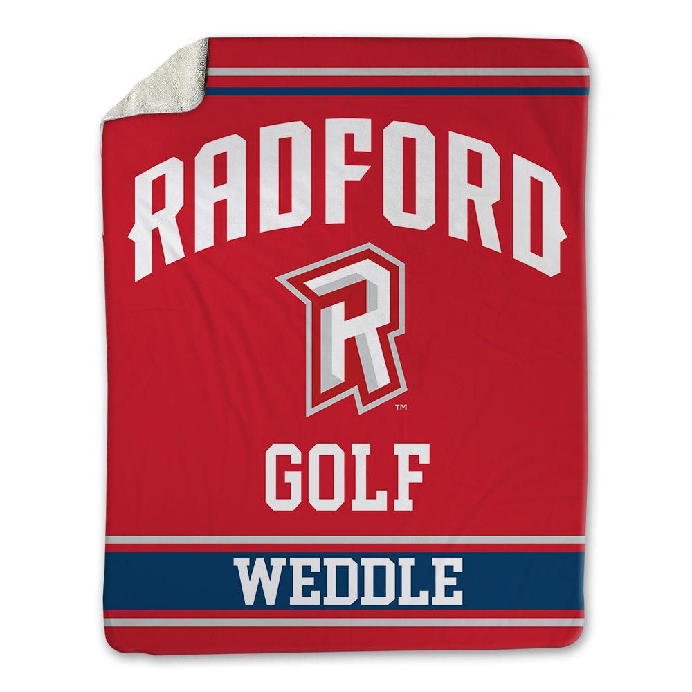 Radford - NCAA Women's Golf : Mckenzie Weddle - Blanket-0