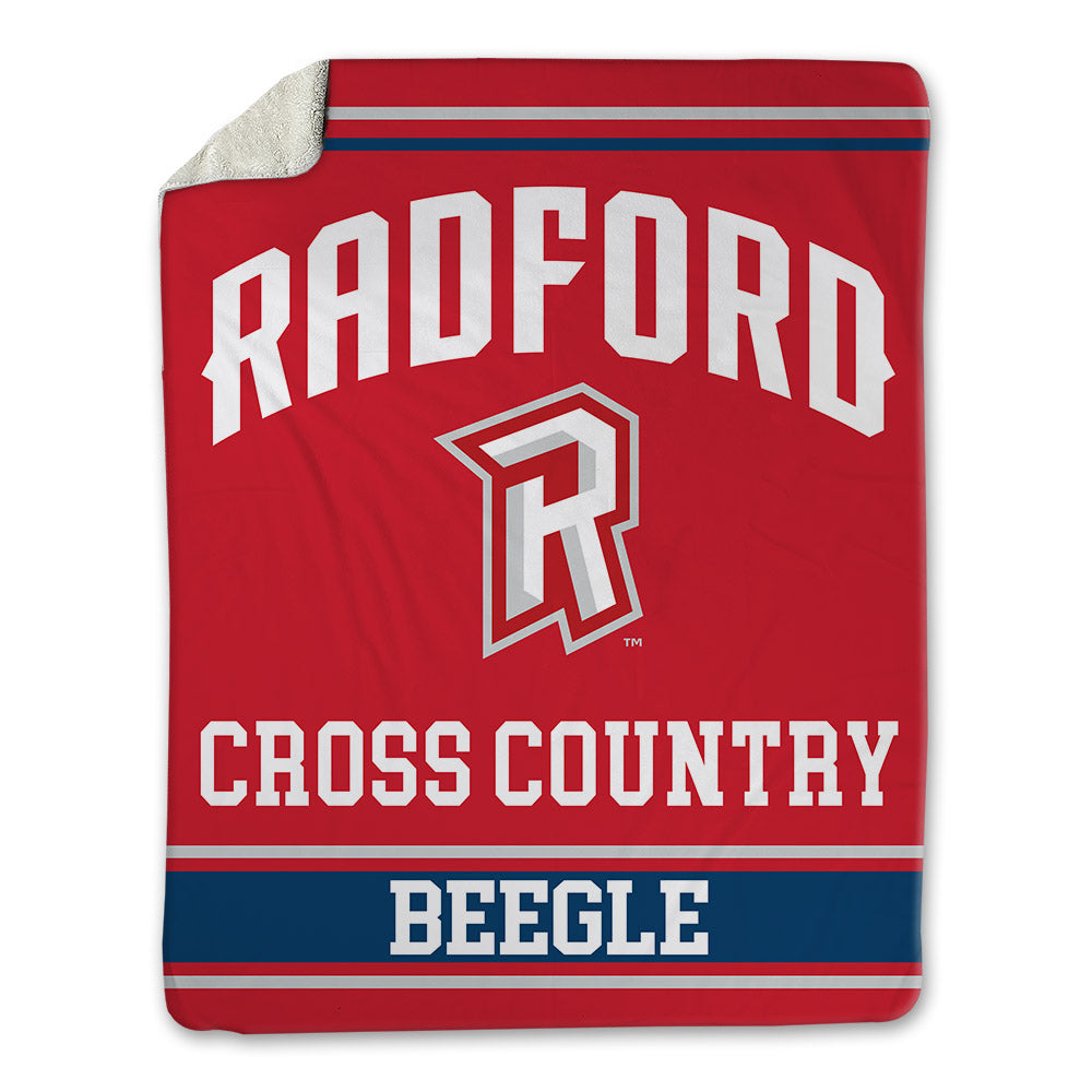 Radford - NCAA Men's Cross Country : Quinlan Beegle - Blanket-0