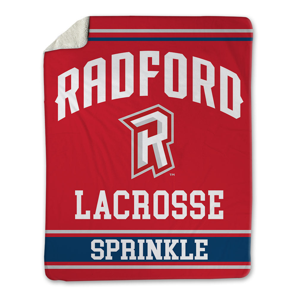 Radford - NCAA Women's Lacrosse : Olivia Sprinkle - Blanket-0