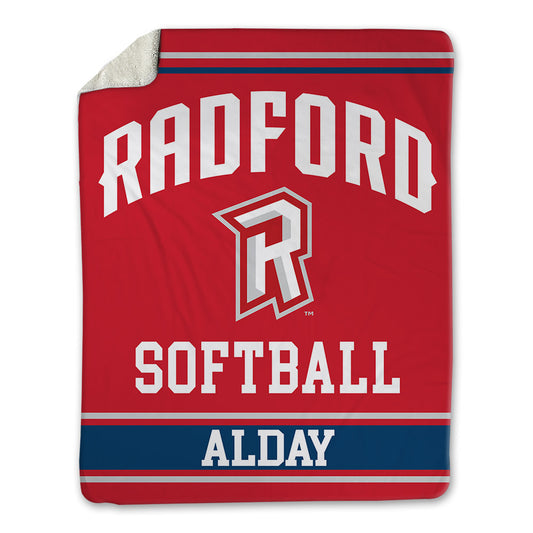 Radford - NCAA Softball : Kara Alday - Blanket-0